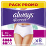 Always Discreet culottes incontinence plus taille L x8