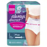 Always Discreet culottes incontinence plus taille L x8