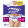 Always discreet culottes incontinence normal taille L x10