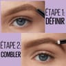 Gemey maybelline express brow satin duo 04 dark brown