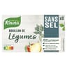 Knorr bouillon cubes de légumes sans sel x8 72g