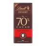 Lindt dessert le 70% cacao noir intense 200g