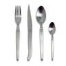 Couteau de table laguiole intuition métal satiné