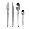 Fourchette de table laguiole intuition métal satiné