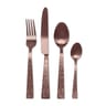 Tb collection cuillere de table arabesque pvd cuivre mat