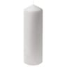 Bougie cylindrique 280/87mm blanc