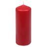 Bougie cylindrique 200/77mm rubis