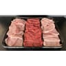Cuisson sur pierre boeuf / porc / dinde