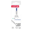 Roller encre gel uni ball one 0.7mm + 3 recharges bleu