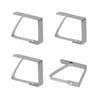 4 fixe nappe inox