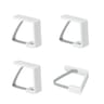 4 fixe nappe inox + plastique