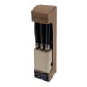 Bloc 6 couteaux laguiole noir
