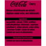 Coca-Cola zéro cherry 1.25l