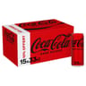 Coca-Cola sans sucres boite 15x33cl dont 10% offert