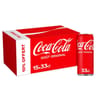Coca-cola 15x33cl dont 10% offert