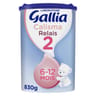 Gallia calisma relais lait en poudre 2ème âge de 6 à 12 mois 830g