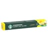 Starbucks capsules type nespresso sunny day bend x10 - 56g