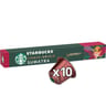 Starbucks by Nespresso sumatra capsule café torréfaction brune x10 - 55g