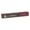 Starbucks by Nespresso sumatra capsule café torréfaction brune x10 - 55g
