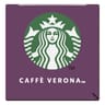 Starbucks by Nespresso verona, capsule café torréfaction brune x10 - 55g