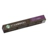 Starbucks by Nespresso verona, capsule café torréfaction brune x10 - 55g