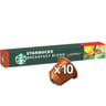 Starbucks by nespresso capsules breakfast blend x10 56g