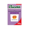 Ricola fleurs de sureau sans sucres boîte de 50g