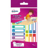Avery 30 étiquettes stylos s 50x10mm smiley