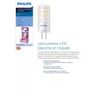 Philips LED 40W capsule blanc chaud dimmable