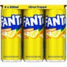 Fanta citron boite 6x33cl sleek