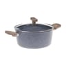 Faitout aluminium forgé 24 cm nature