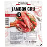 Jambon cru 10 tranches 200g