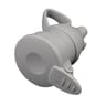 Prodelect fiche femelle a anneau 16a + t gris