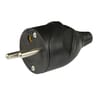 Prodelect fiche male droite 16a + terre noire