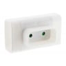 Zenitech triplite prises simples 6A latérale blanc