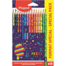Maped crayons de couleur pixel party x 18 format spécial