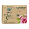 Le Petit Olivier savonnettes extra douces rose 2x100g