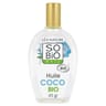 So'bio huile végétale coco 100% origine naturelle bio 50ml