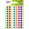 Avery 420 gommettes assorties diamètre 8 mm