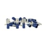 Xltech 20 cosses plates/mâle+femelle/bleu 23g