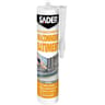 Sader mastic maconnerie bâtiment gris 280ml