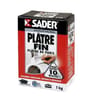 Sader enduit mural platre fin - 1kg