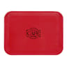 Plateau melaminé 43.5x32.5 bistro rouge