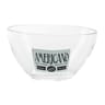 Bol verre 80cl vintage bleu