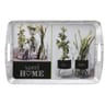 Plateau Melamine 55x36 cm jardin secret