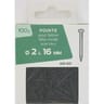 Pointe béton tête ronde acier bleui 2.0x16mm 100 gr