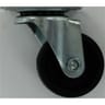 Trefilaction roulette pivotante 036 mm noir