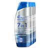 Head & Shoulders mixte shampooing 7en1 multiaction 3x250ml