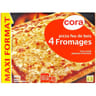 Cora pizza 4 fromages cuite feu bois 600g