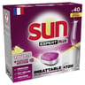 Sun tablettes lave-vaisselle tout en 1 expert plus citron 40 lavages 0.7kg